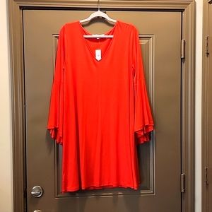 Loft bell sleeve dress